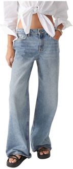 Lichtblauwe Wide Jeans - Elgo Model Ba&Sh , Blue , Dames - L