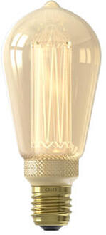 Lichtbron Rustieklamp Goud E27 Fiber 120lm