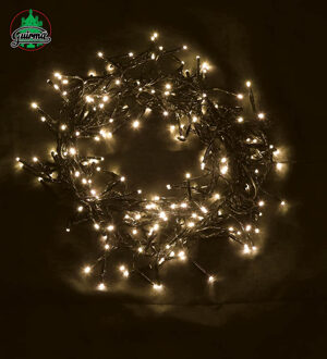 Lichtdraad Groot Warm Wit LED (11,2m; 560 leds) Wit - Transparant