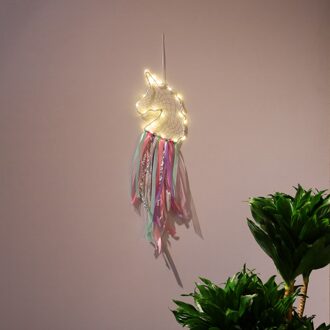 Lichten Eenhoorn Dream Catcher Nordic Kamer Decoratie Nursery Decor Kinderkamer Decoratie Leraar D7512-2