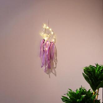 Lichten Eenhoorn Dream Catcher Nordic Kamer Decoratie Nursery Decor Kinderkamer Decoratie Leraar D7513-2