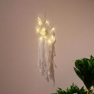 Lichten Eenhoorn Dream Catcher Nordic Kamer Decoratie Nursery Decor Kinderkamer Decoratie Leraar D7514-2