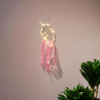 Lichten Eenhoorn Dream Catcher Nordic Kamer Decoratie Nursery Decor Kinderkamer Decoratie Leraar D7515-2