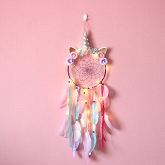 Lichten Eenhoorn Dream Catcher Nordic Kamer Decoratie Nursery Decor Kinderkamer Decoratie Leraar D7580-2