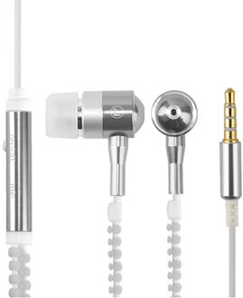 Lichtgevende Headset Muziek Bedrade Koptelefoon Gloeiende Rits Oordopje Sport Oordopjes Voor Iphone Samsung Xiaomi 3.5Mm Headset Plug