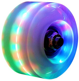 Lichtgevende Roller Skate Wielen Led Sliding Schaatsen Licht Up Quad Roller Skate Wielen Duurzaam Knipperende Vervanging Ролики Для Катан camouflage