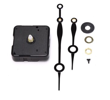 Lichtgevende Stille Quartz Wandklok Spindel Beweging Black Quartz Wandklok Mechanisme Onderdelen Diy Reparatie Set Kit Thuis Handen Tool