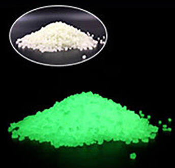 Lichtgevende Zand Stenen Glow In Dark Tuin Park Road Pebbles Aquaria Aquarium Decoratie Steen Zand Ornament Voor Party Thuis geel groen