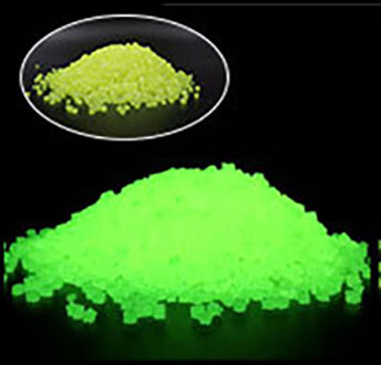 Lichtgevende Zand Stenen Glow In Dark Tuin Park Road Pebbles Aquaria Aquarium Decoratie Steen Zand Ornament Voor Party Thuis geel