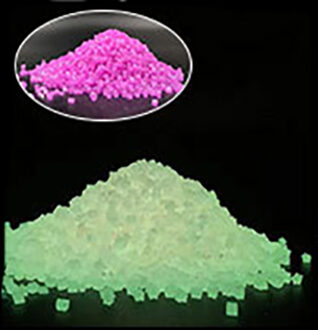 Lichtgevende Zand Stenen Glow In Dark Tuin Park Road Pebbles Aquaria Aquarium Decoratie Steen Zand Ornament Voor Party Thuis paars