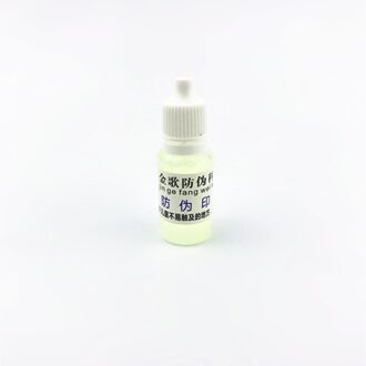 Lichtgevoelige Flash Stempel Inkt, Onzichtbare Anti-Namaak Inkt, Uv Inkt, Fluorescerende Custom Seal, speciale Voor Vertrouwelijkheid 10ml