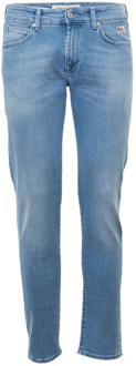 Lichtgewassen Denim Jeans met Tassel Roy Roger's , Blue , Heren - W33,W31,W30,W38,W42,W36,W40,W34,W35,W32
