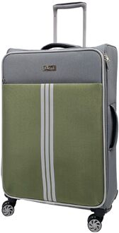 Lichtgewicht cabinekoffers, reistas met 4 wielen Grijs