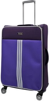 Lichtgewicht cabinekoffers, reistas met 4 wielen Paars - S