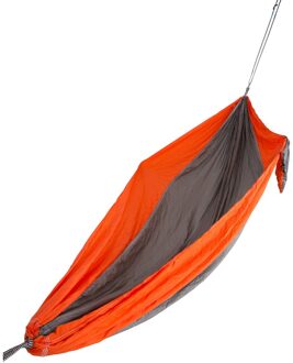 Lichtgewicht hangmat (Oranje/Grijs)
