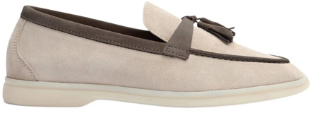 Lichtgewicht Kwastloafer in Suède Scarosso , Beige , Dames - 36 Eu,39 Eu,38 1/2 Eu,41 Eu,37 1/2 Eu,37 Eu,39 1/2 Eu,38 EU