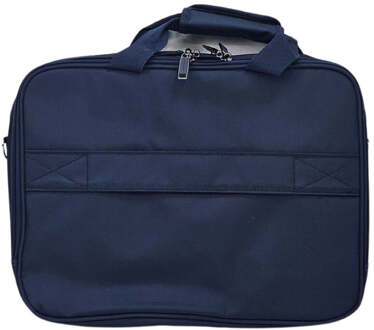 Lichtgewicht marineblauwe laptoptas Navy - One Size
