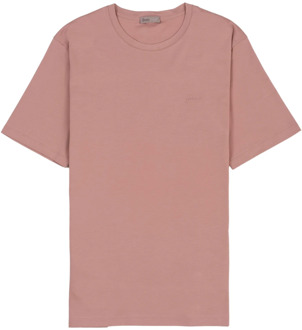 Lichtgewicht Resort T-shirt Herno , Pink , Heren - Xl,L