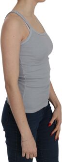 Lichtgrijze Mouwloze Spaghetti Band Blouse Veelkleurig