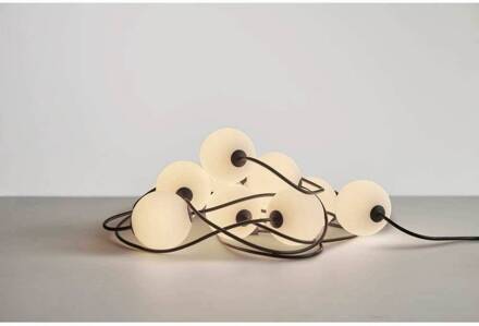 lichtketting Miss Garland 20, IP44, PVC wit, zwart