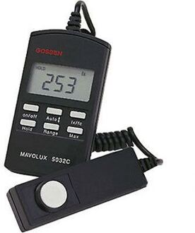 Lichtmeter Gossen MAVOLUX 5032 C USB 0.1 - 199900 lx Kalibratie conform Fabrieksstandaard (zonder certificaat)