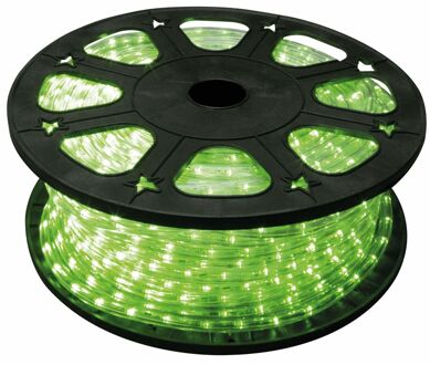 Lichtslang, 36 leds/meter, 1 kanaal, voor binnen en buiten, groen, 45 m