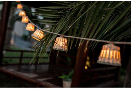 Lichtsnoer Aurora Jute 8m 2w