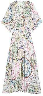 Lici multicolor jurken Ba&Sh , Multicolor , Dames - Xl,L,S
