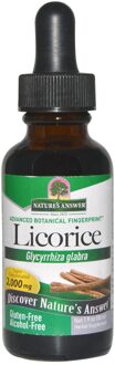 Licorice, Alcohol Free, 2000 mg (30 ml) - Nature's Answer