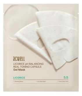 Licorice pH Balancing Real Toning Capsule Gel Mask 34g