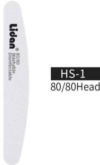 Lidan 2 Stks/pak Double Side Spons Nagelvijlen 100/180 Trimmer Nail Buffer Polijsten Slijpen Manicure Pedicure Nail Tool