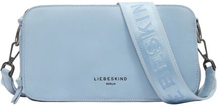 Liebeskind Clarice Crossbody M blue denim damestas Blauw - H 15 x B 27 x D 8 cm
