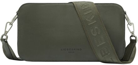 Liebeskind Clarice Crossbody M olivgrun damestas Groen - H 15 x B 27 x D 8 cm