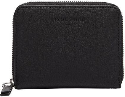 Liebeskind Conny Wallet schwarz dames portemonnee Zwart - H 10 x B 12,5 x D 2 cm