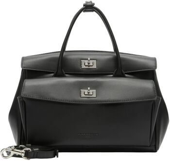 Liebeskind Gloria II Satchel M schwarz damestas Zwart - H 19 x B 28 x D 11 cm