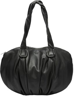 Liebeskind Lucy Shopper M schwarz schoudertas dames Zwart - H 35 x B 44 x D 13 cm