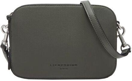 Liebeskind Luka Harris Crossbody S olivgrun damestas Groen - H 10,5 x B 20,5 x D 7 cm