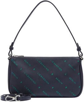 Liebeskind Monogram Crossbody S dress blues damestas Blauw - H 13 x B 23.5 x D 3.5 cm