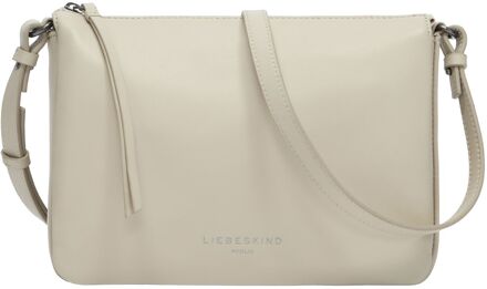 Liebeskind Nina Crossbody M helles beige damestas - H 18,5 x B 25 x D 3 cm