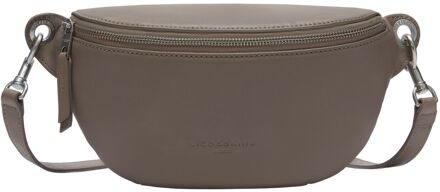 Liebeskind Tavia Beltbag M neutral grey crossbody dames heuptas Zand - H 14,2 x B 32,5 x D 3,2 cm