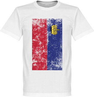 Liechtenstein Flag T-Shirt - XL
