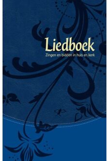 Liedboek - blauw kunstleer - Boek BV Liedboek (9491575031)