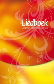 Liedboek -rood/geel - Boek Interkerkelijke Stichting voor het Kerklied (9491575007)