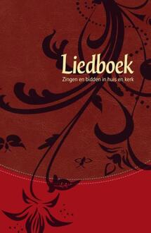Liedboek - rood kunstleer - Boek Interkerkelijke Stichting voor het Kerklied (9491575074)