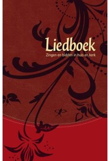 Liedboek - rood kunstleer - Boek Interkerkelijke Stichting voor het Kerklied (9491575074)