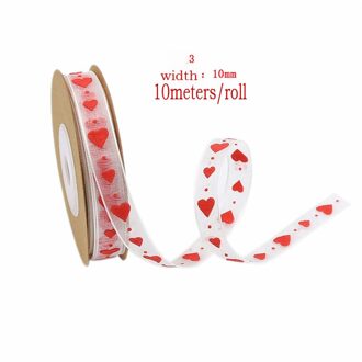 Liefde Gedrukt Lint Bruiloft Tanabata Wrap Touw Valentijnsdag Rode Jacquard Lint Diy Handgemaakte Lint 3