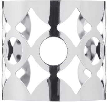 Liefde Hart Servet Houder West Diner Handdoek Servet Ring Bruiloft Evenement Partij Decoratie Tafel Decoratie Accessoires Tool Style2 zilver