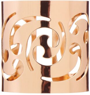 Liefde Hart Servet Houder West Diner Handdoek Servet Ring Bruiloft Evenement Partij Decoratie Tafel Decoratie Accessoires Tool Style3 goud