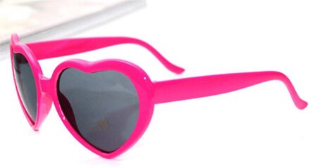 Liefde Hartvormige Effecten Bril Horloge De Lichten Veranderen Om Hartvorm Nachts Diffractie Bril Vrouwen Zonnebril Bril