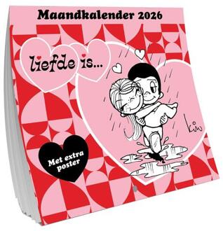 Liefde is… Amerikaanse kalender - 2026 -  Liefde Is. (ISBN: 9789464328486)